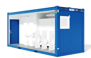 Semi Permanent Toilet Cabin 2